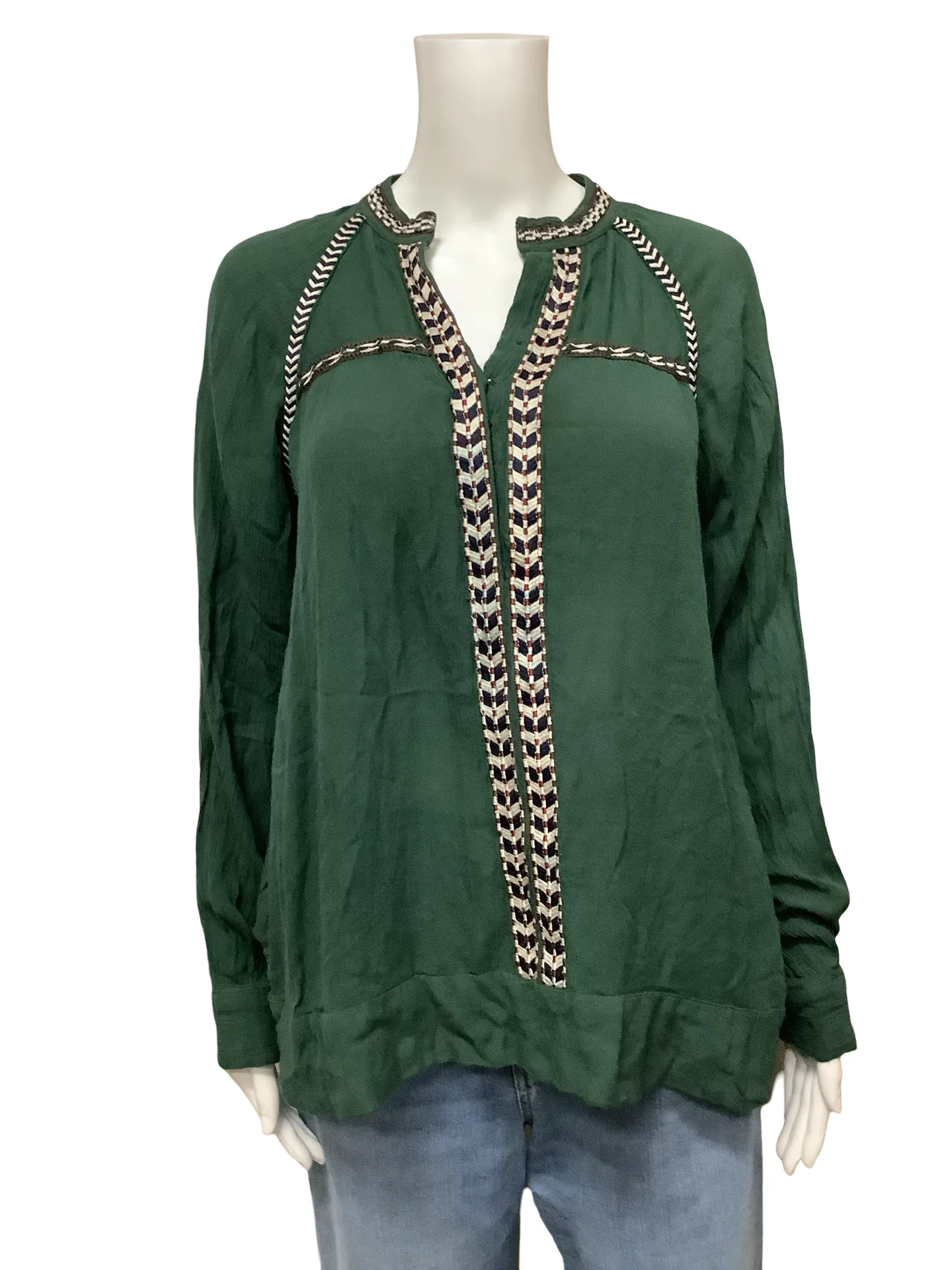 Tularosa Tunic V Neck Top Size: S