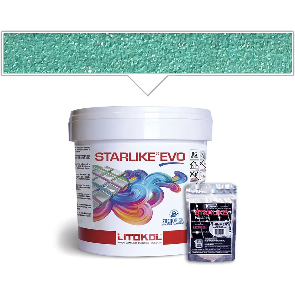 Verde Smeraldo EVO 410, 5.5lb Pail - Tile Grout