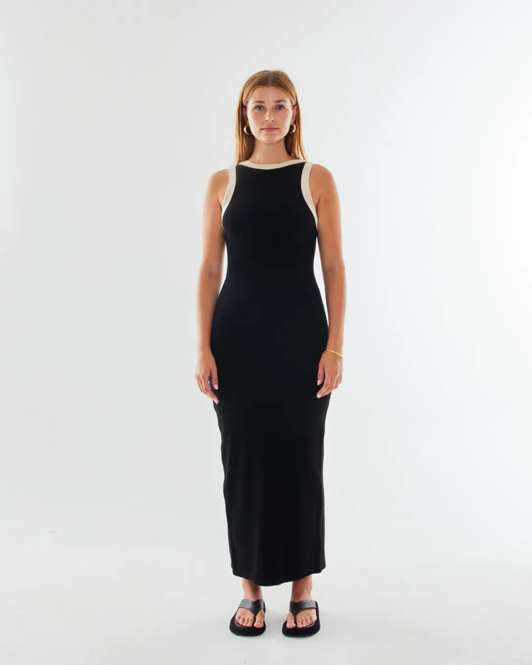 Women's Ribbed Maxi Dress