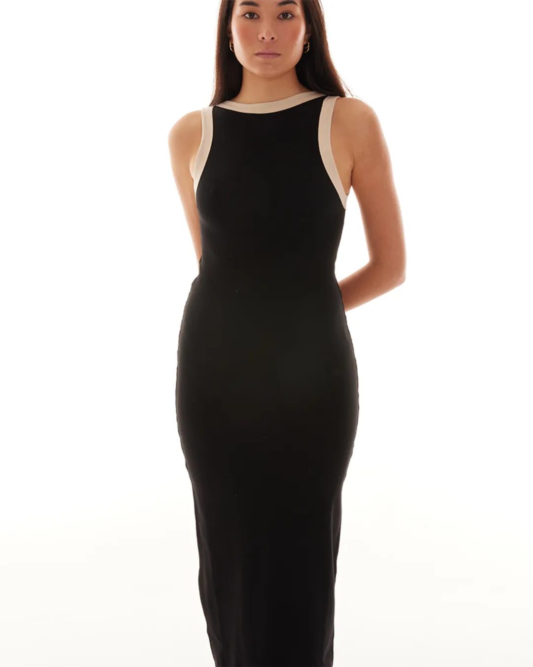 Women's Ribbed Maxi Dress